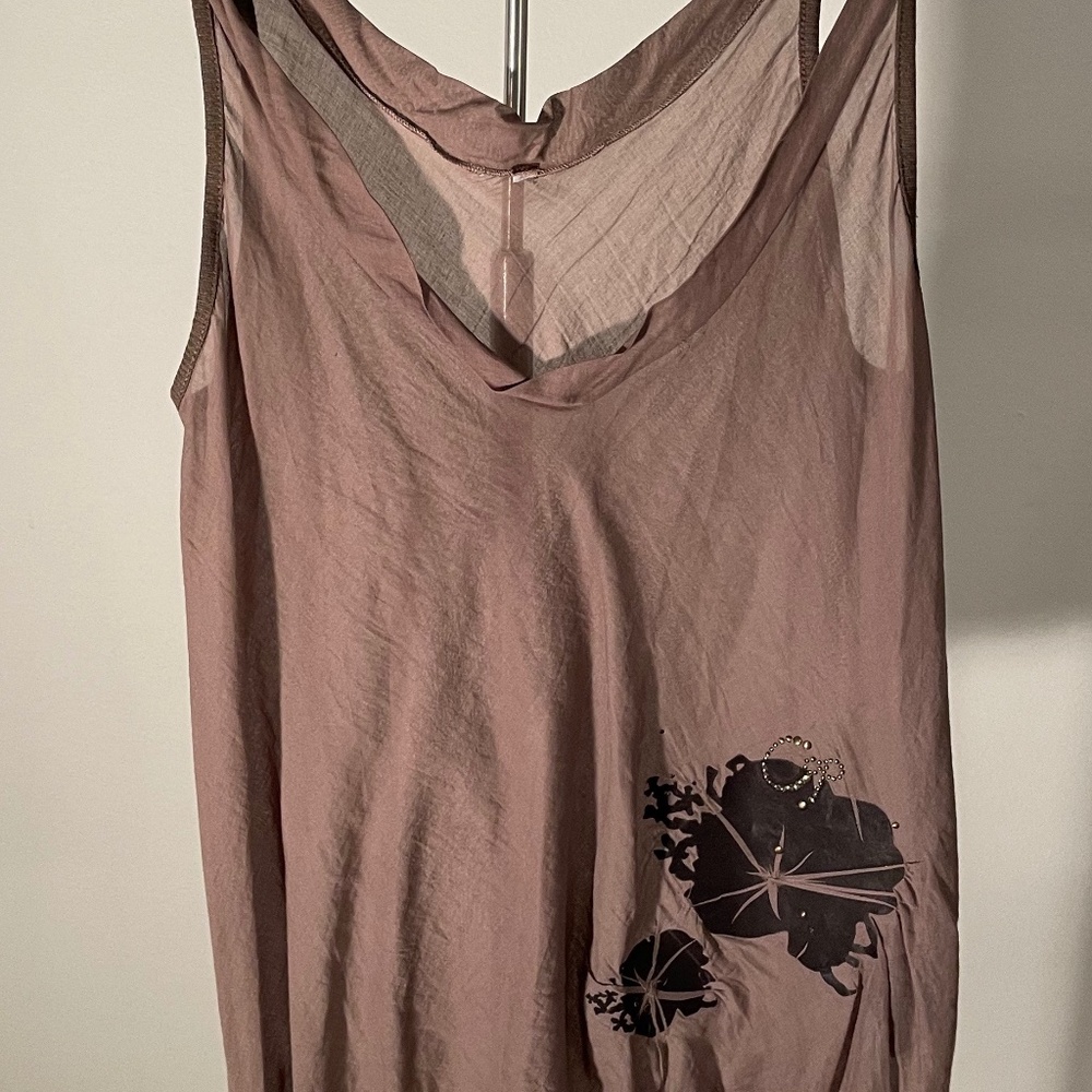 Cop Copine French ‘BABYLON” top w/drawstring hem